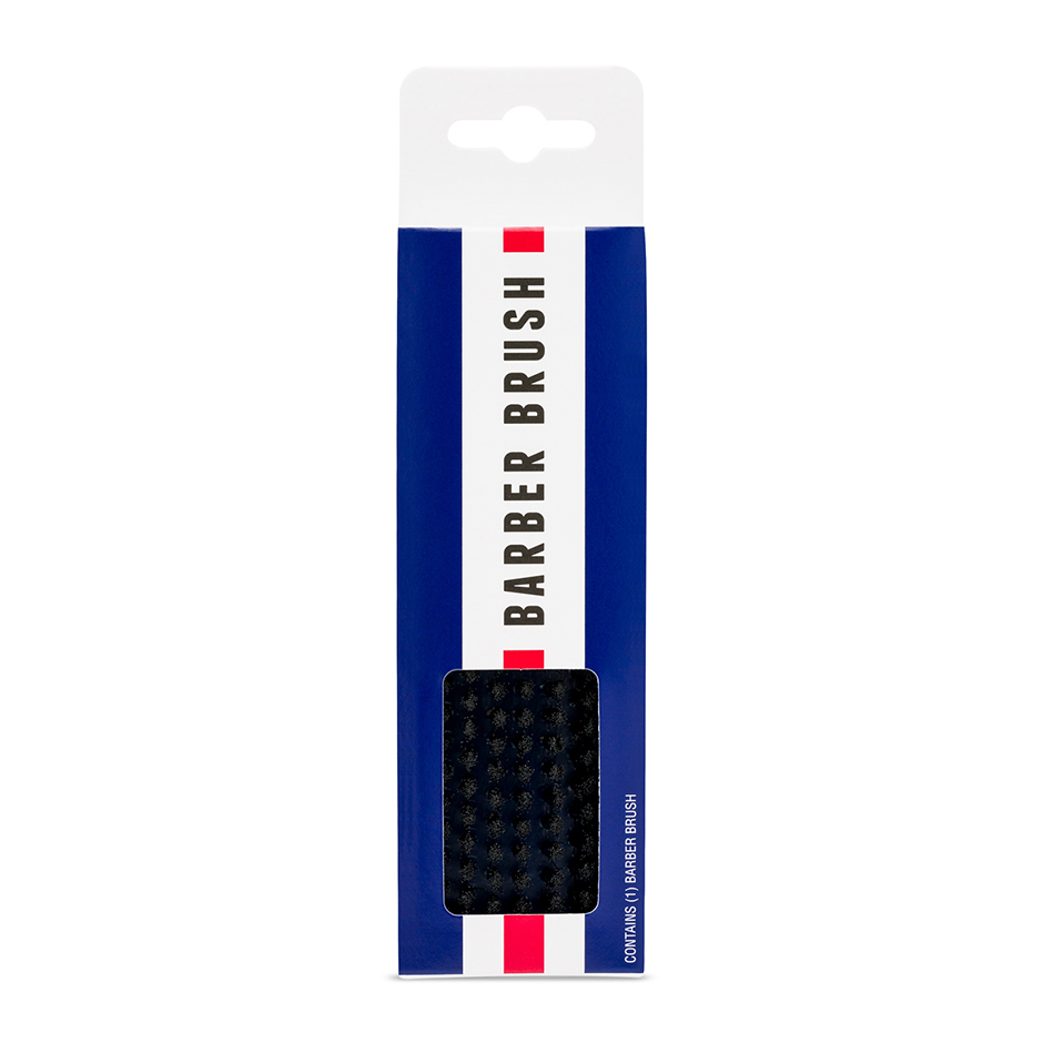 Johnny B. Barber Brush boxed