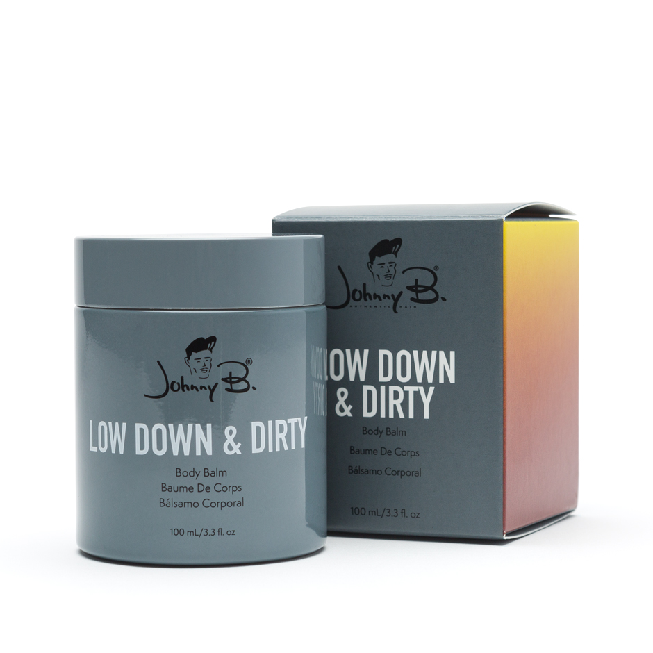 Johnny B. Low Down and Dirty 100mL with box packaging
