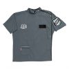 Johnny B. gray Retro Barber Smock