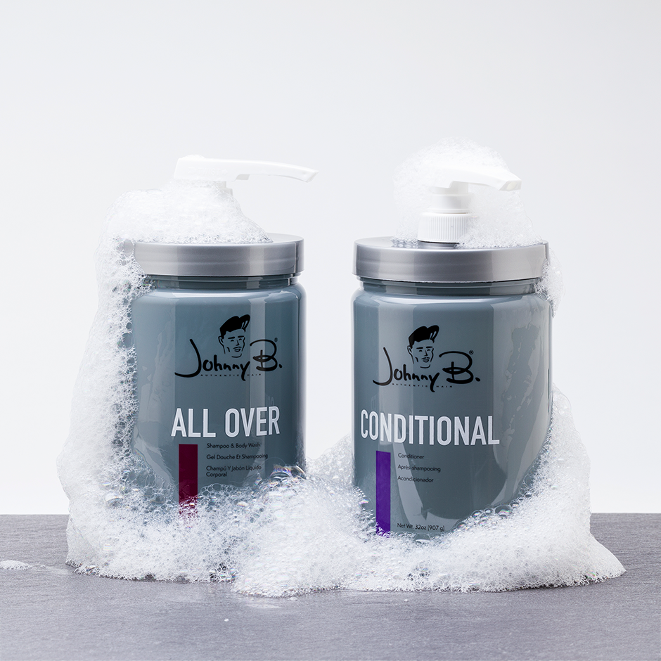 All Over and Conditional 32oz, with pumps