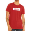 Johnny B. Good Times red t-shirt