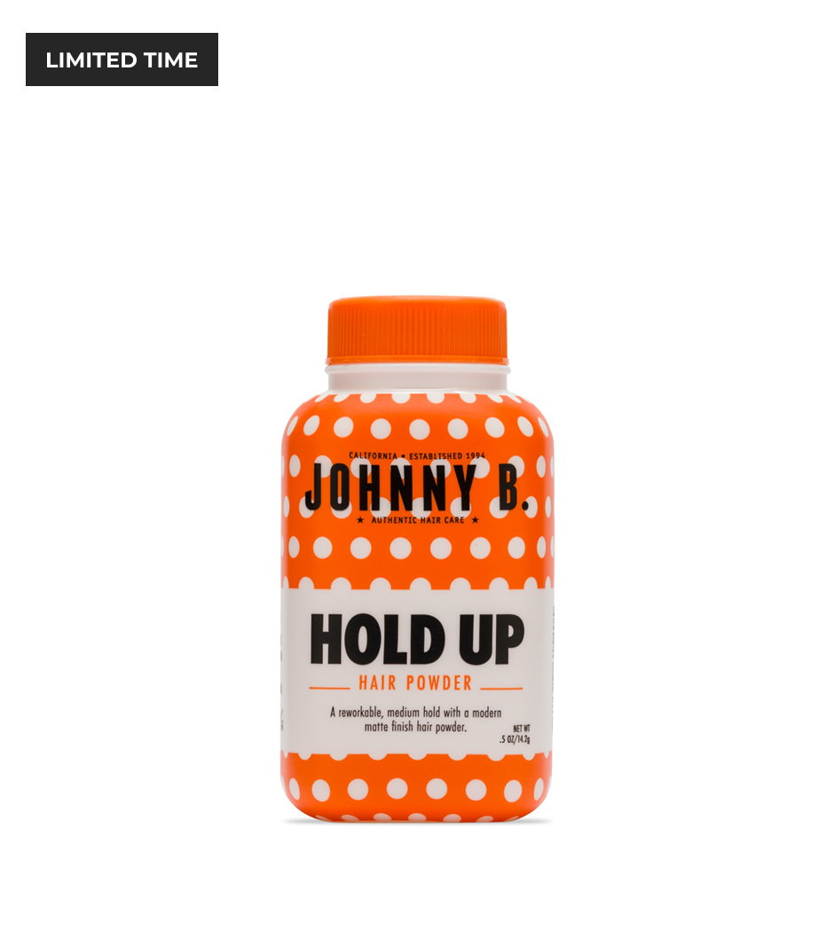 holdup-limitedtime Hold Up Hair Powder in orange packaging